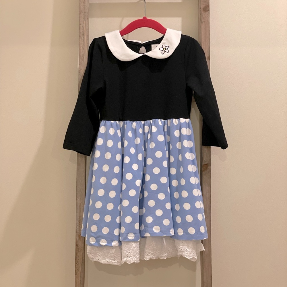 Minnie Mouse inspired dress sz 5 Taylor Joelle